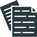 Free Business Paperwork Data Files Documentation Icon