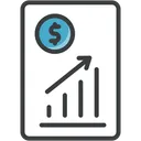 Free Business Progress Business Chart Growth Chart Icon