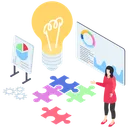 Free Business Solution Business Strategy Problem Solving Icon