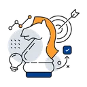 Free Business Strategy Strategy Business Plan Icon