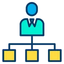 Free Business Organization Structure Icon