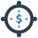Free Goal Investment Money Icon