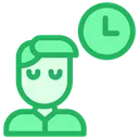 Free Business Time Meeting Time Icon