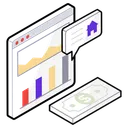 Free Business Website Emarketing Online Business Icon