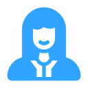 Free Business Woman Work Professional Icon