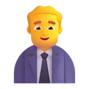 Free Office Worker Color Icon
