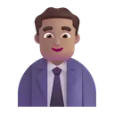 Free Office Worker Color Icon