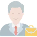 Free Businessman Business Manager Icon