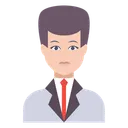 Free Businessman Employee Man Icon