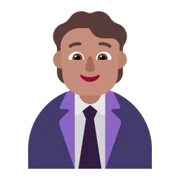 Free Businessman Emoji Icon