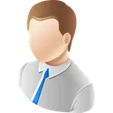 Free Businessman User Avatar Icon