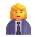 Free Office Worker Color Icon