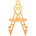 Free Bussola De Desenho Ferramentas De Geometria Divisor Ícone