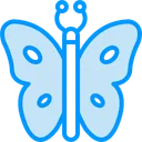 Free Butterflies Circumference Insect Icon