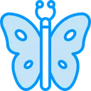 Free Butterflies Circumference Insect Icon
