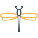 Free Butterfly Insect Blue Icon