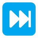 Free Track Button Flat Icon