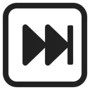 Free Track Button High Icon