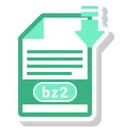 Free Bz 2 File Format Icon