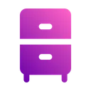 Free Cabinet Filing Cabinet Office Material Icon