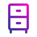 Free Cabinet Filing Cabinet Office Material Icon