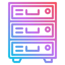 Free Cabinet Drawer Storage Icon