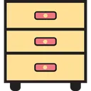 Free Drawers Cupboard Cabinet Icon