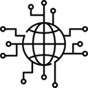 Free Cable Network Network Web Icon