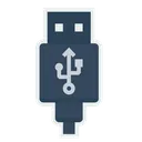 Free Cable USB Enchufe Icono