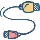 Free Cabo Eletricidade Extensao Ícone