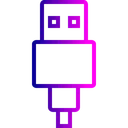 Free Cabo USB Plugue Ícone