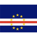 Free Cabo Verde Bandeira Ícone