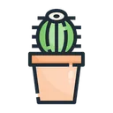 Free Cactus Pot  Icon