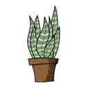 Free Cactus sencillos  Icono