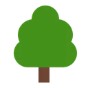 Free Arbol Plano Icono