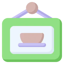 Free Cafe Board  Icon