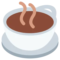 Free Café Emoji Icon