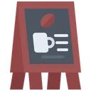 Free Cafe Stand Cafe Banner Cafe Board Icon