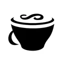 Free Script De Cafe Marca Logotipo Icono