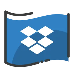 Free Dropbox Logo Ícone