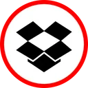 Free Dropbox  Ícone