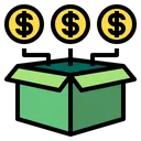Free Caixa Dinheiro Financas Ícone