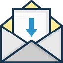 Free Caixa De Entrada E Mail E Mail Recebido Icon