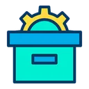 Free Caja  Icono