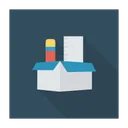 Free Lapiz Escritura Caja Icono