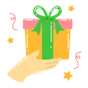 Free Caja de regalo  Icono