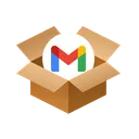 Free Gmail Isometrica Caja Icono