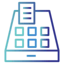 Free Caja registradora  Icono