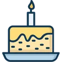 Free Cake Birthday Cake Candles Icon