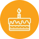 Free Cake New Year Celebration Icon